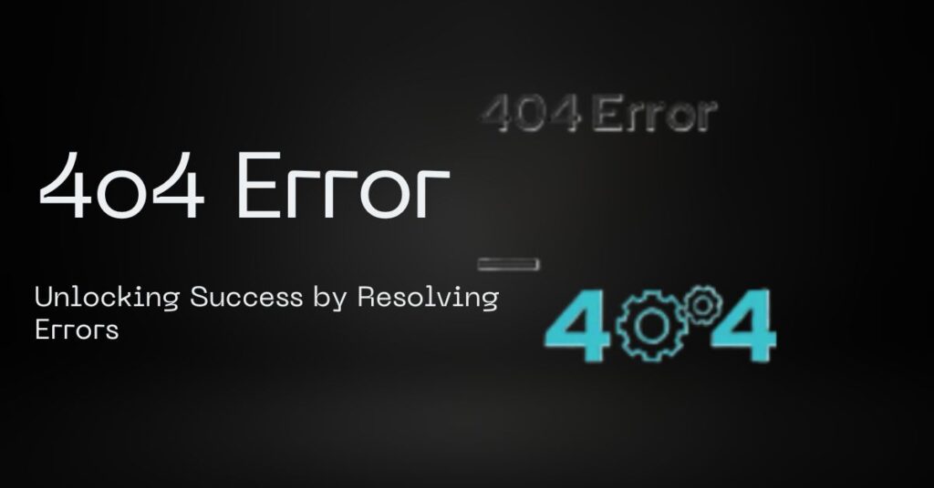 Resolving 404 Errors Through Google Search Console SEO